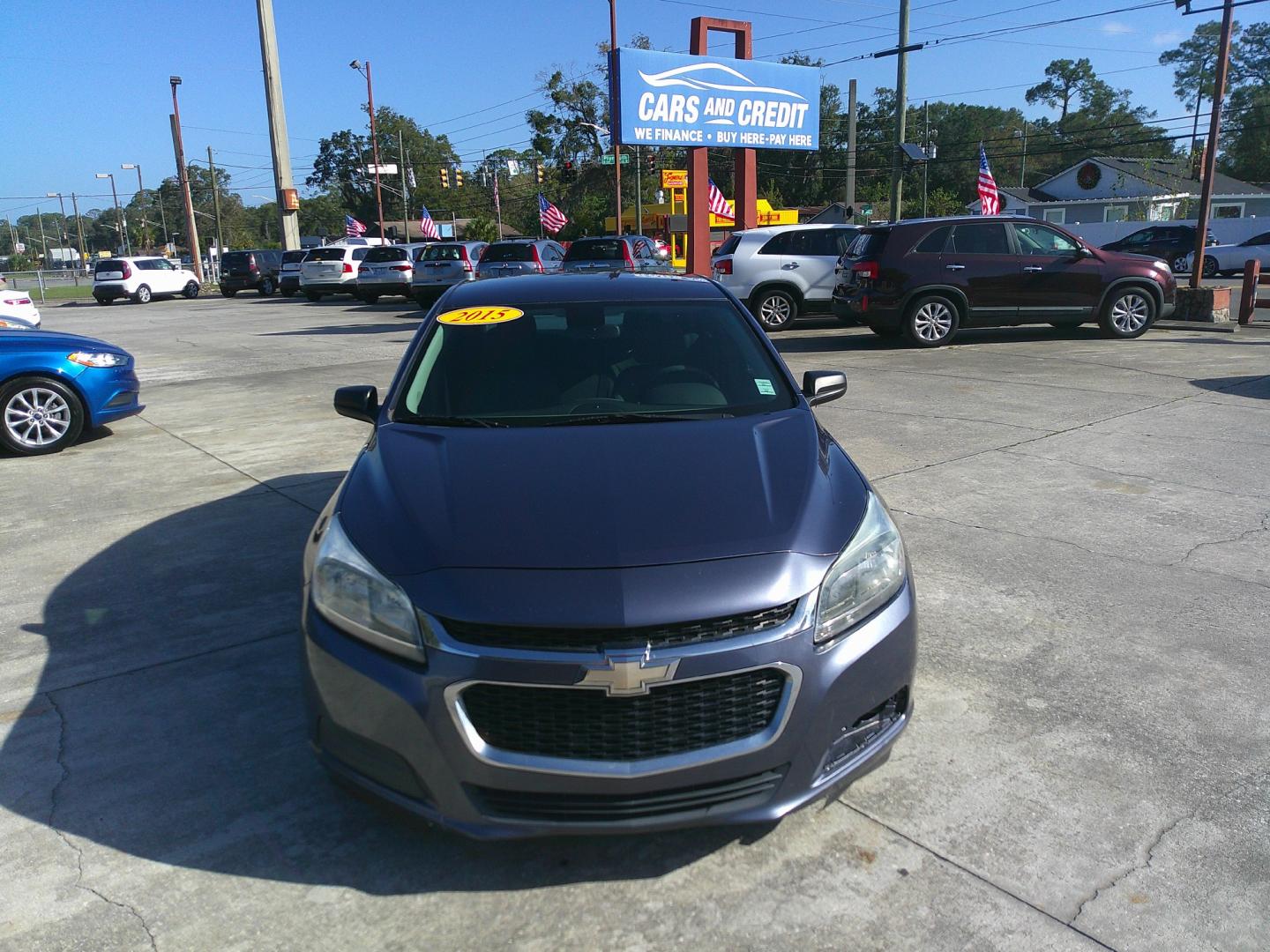 2015 BLUE CHEVROLET MALIBU LS (1G11B5SL6FF) , located at 10405 Abercorn Street, Savannah, GA, 31419, (912) 921-8965, 31.988262, -81.131760 - Photo#0